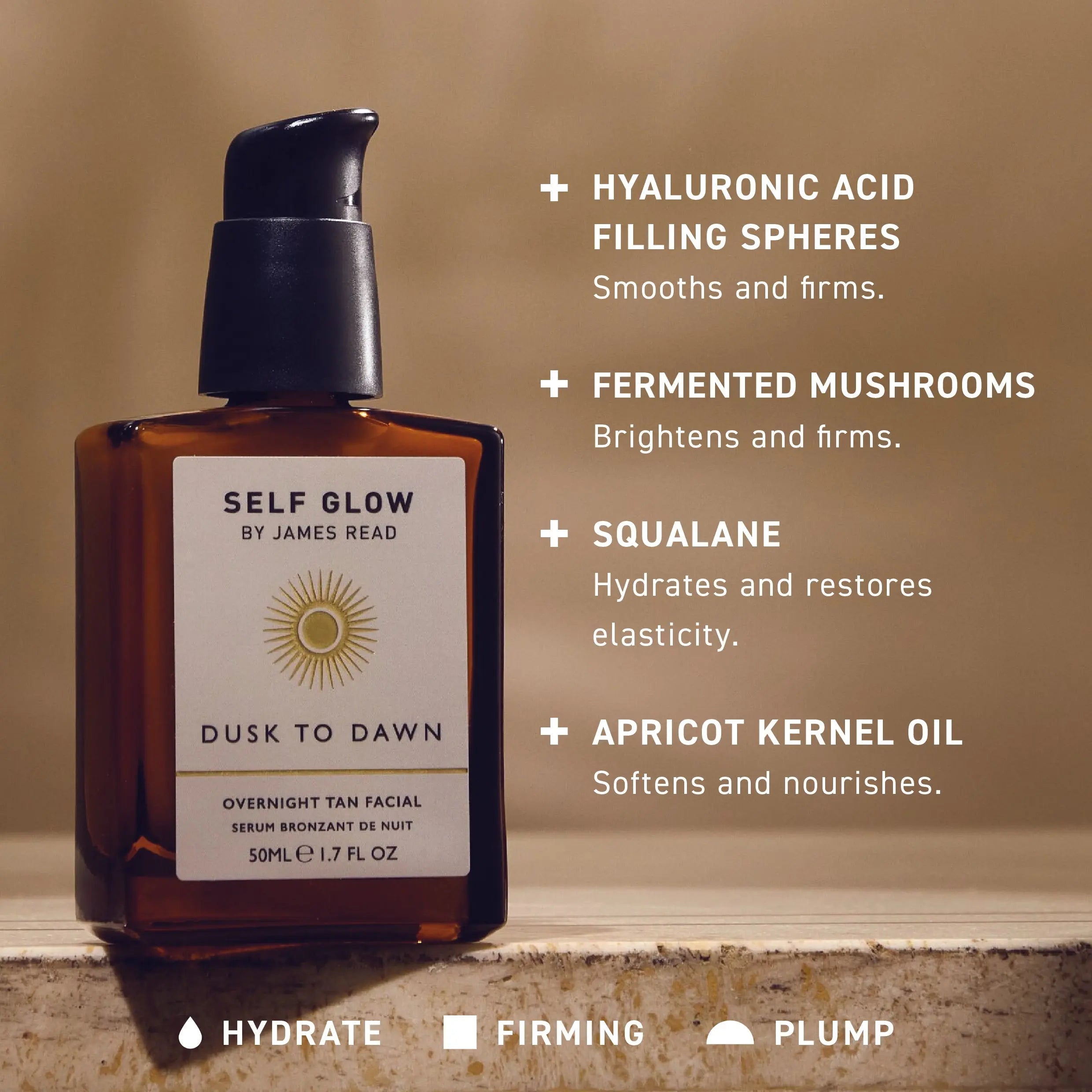 Dusk to Dawn - Overnight Tan Facial 50ml - Self Glow by James ReadSkincareJROGF50