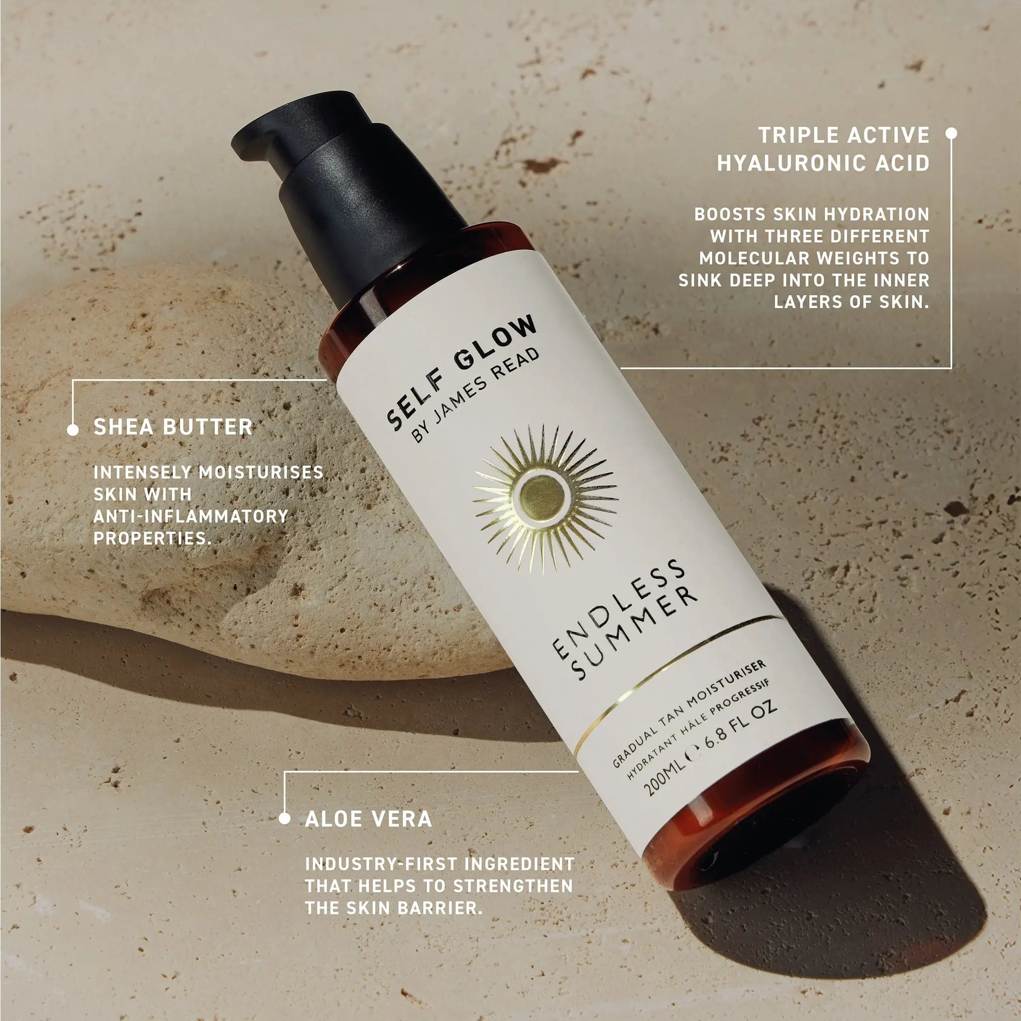 Endless Summer - Gradual Tan Moisturiser 200ml - Self Glow by James ReadSkincareJRDTL200