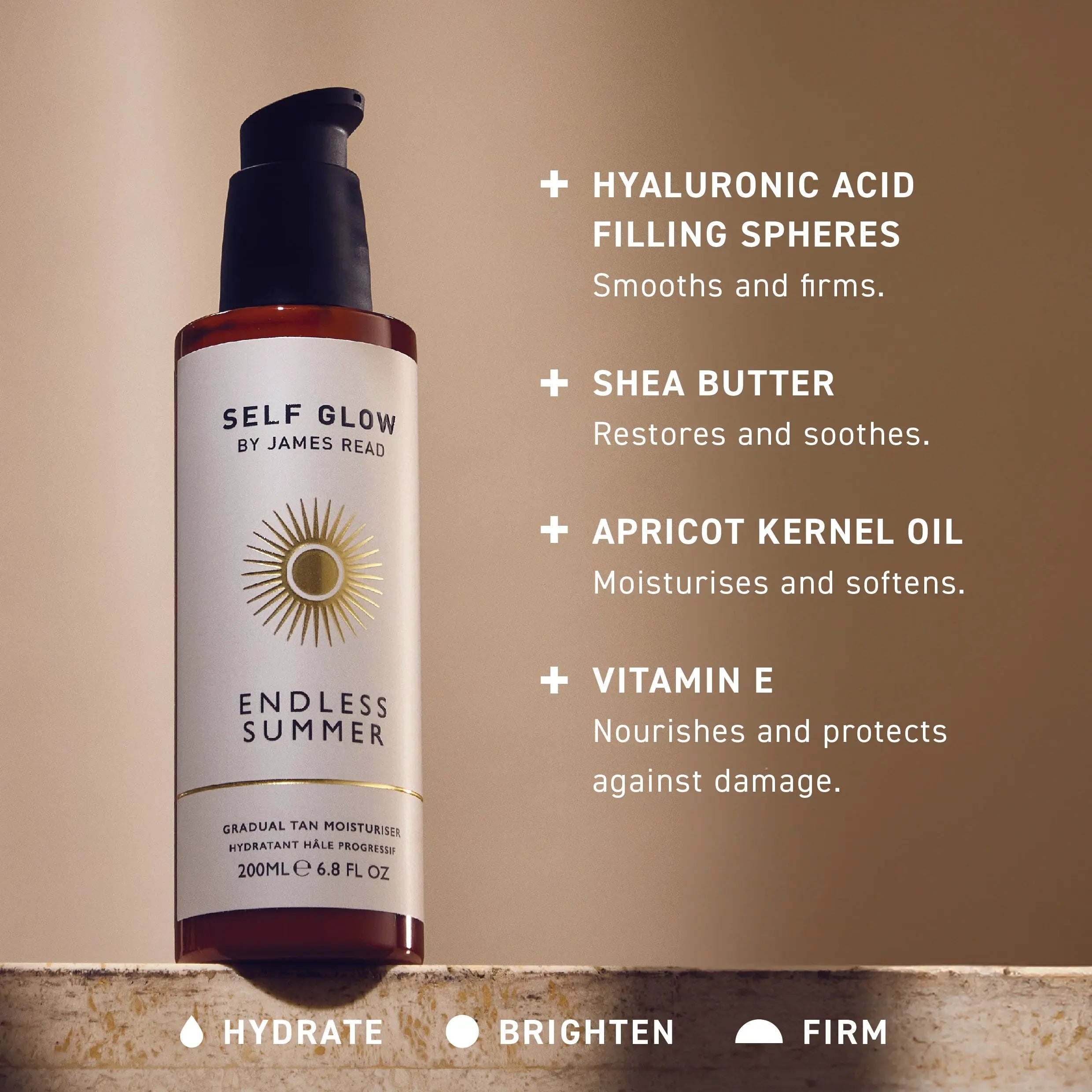 Endless Summer - Gradual Tan Moisturiser 200ml - Self Glow by James ReadSkincareJRDTL200