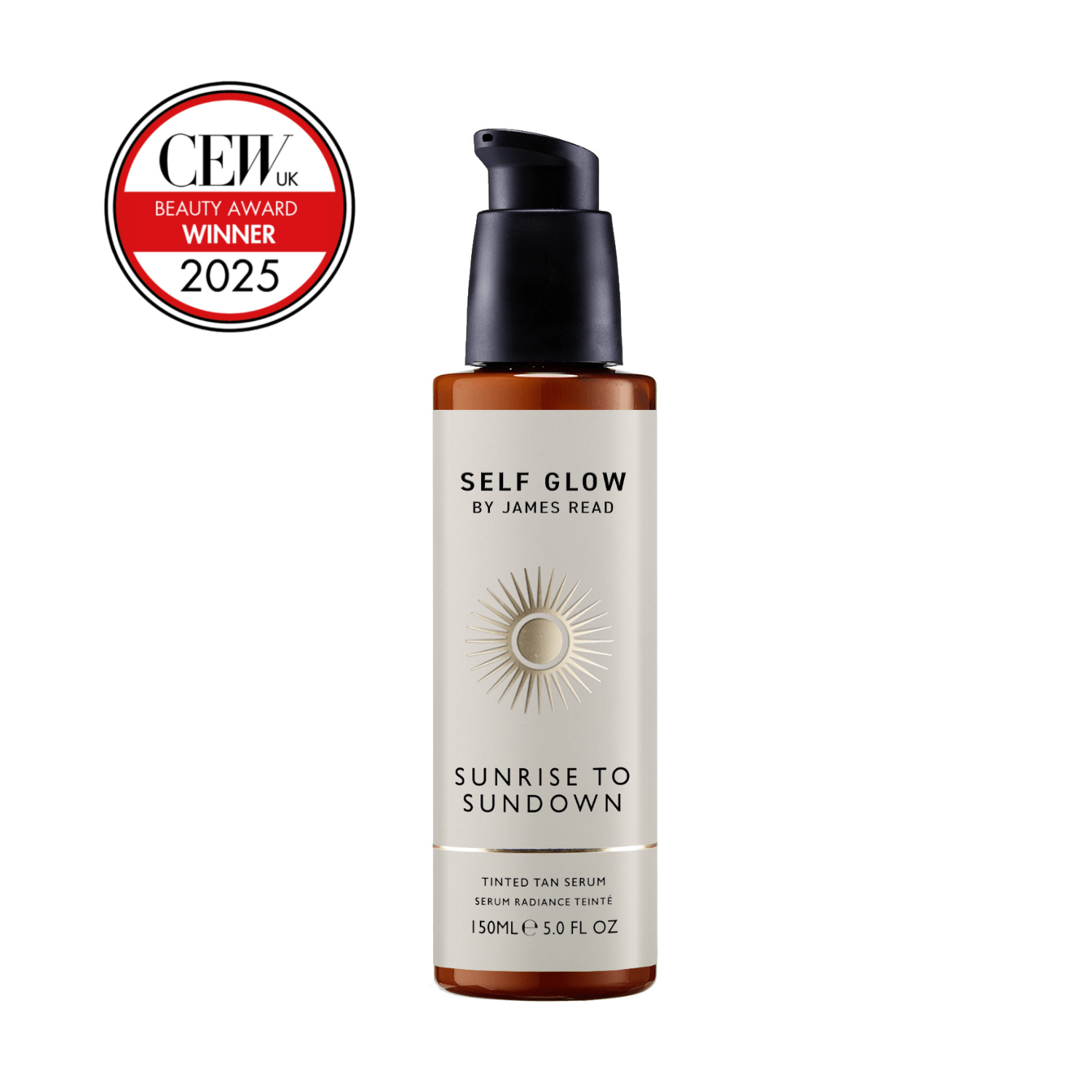Sunrise to Sundown - Tinted Tan Serum 150ml - Self Glow by James ReadSkincareJRRTS150